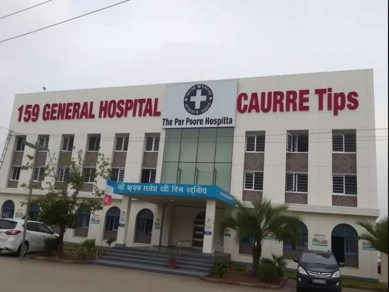 Hospital building exterior